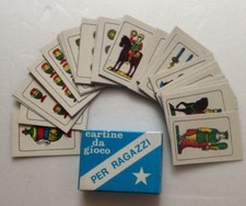 Mini Carte da gioco Napoletane Edizione Marca Stella Vintage per ragazzi Cartine