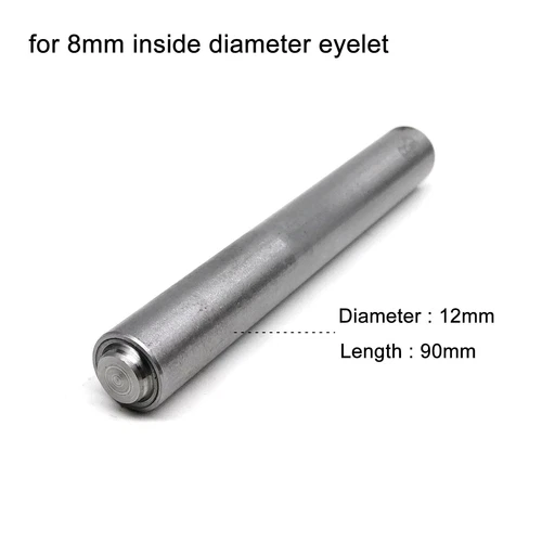 1mm-10mm Bördel Stanze Werkzeug Stab Ösen Tüllen Ring Luftloch Halbhohlniete - Bild 20 von 21