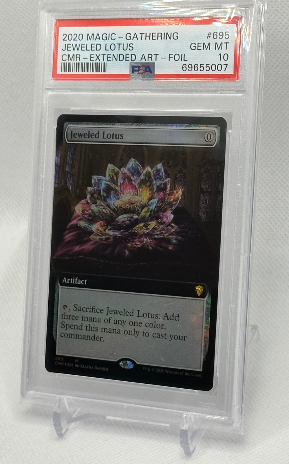 MTG Commander Legends Jeweled Lotus (Extended Art FOIL) 695 PSA 10 eBay