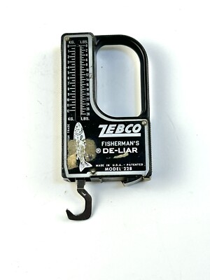 Vintage ZEBCO Fisherman’s De-Liar Fish Scale and
