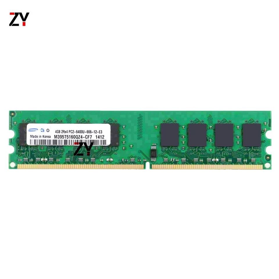 8Go 2x 4Go Kit DDR2 PC2-6400U 800MHz 240Pin AMD DIMM Desktop RAM Pour Samsung FR - Photo 3/4