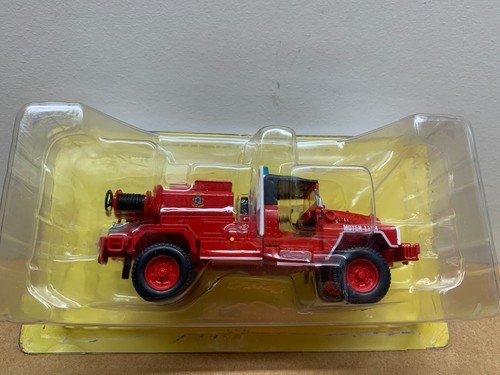 Camion pompier miniature ACMAT TPK 4.20 4x4 - Hachette - 1/43
