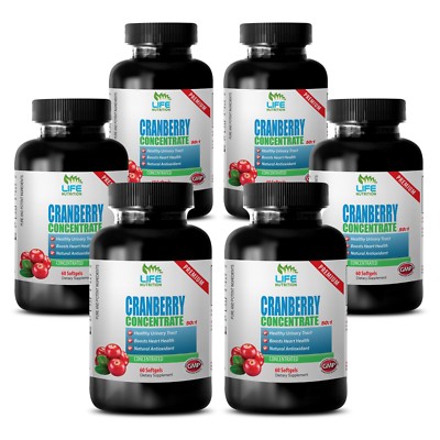 Detoxification Pills - Cranberry Extract 50:1 - Vitamin E 400 Mixed 6B