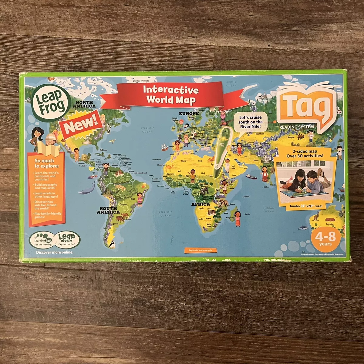 Tag Interactive World Map