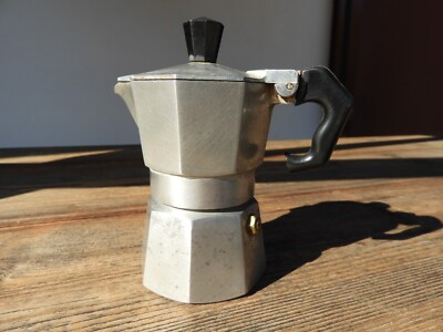 c1950-60 MORENITA ITALY 382 Espresso Maker Espresso Machine Espresso Mocha Pot