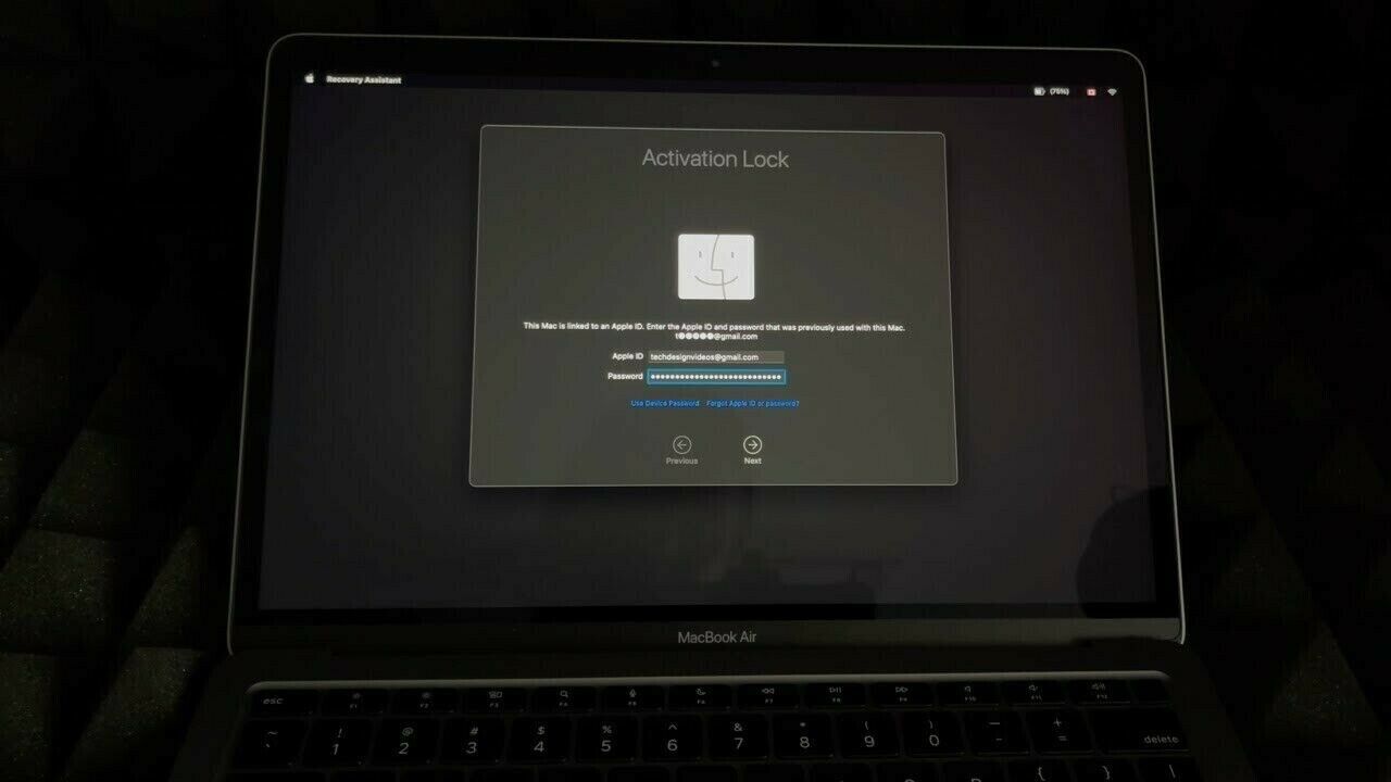 Activation Lock Remove Removal Service iCloud - MacBook Air Pro M1 - iMac - Mac
