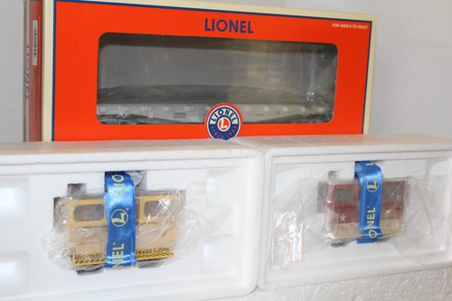 Lotes de vagones planos Lionel #52396 Frisco con velocidades | Zustand: New