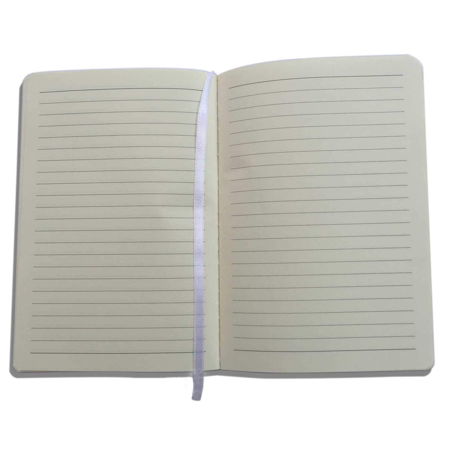 Wide Lined A5 Journal Refill 5.5x8.2 Blank Paper Notebook Insert-image