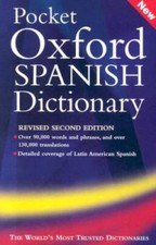 Pocket Oxford Spanish Dictionary Pocket Bilingual Dictionaries - ACCEPTABLE