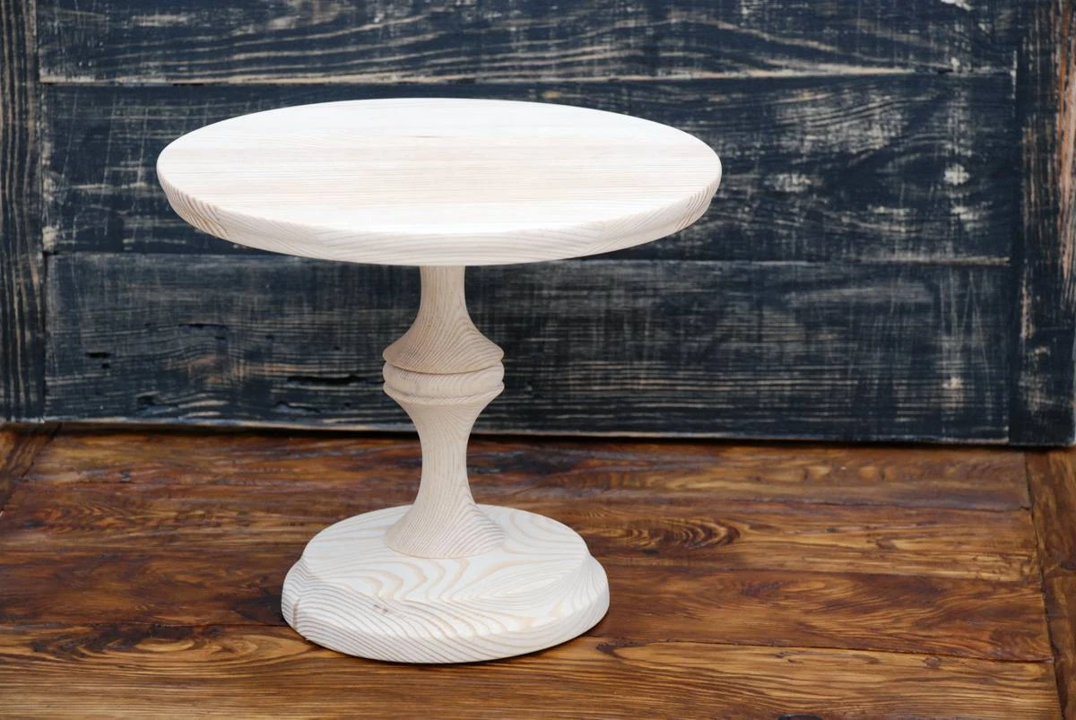 6 16 inch Wedding cake stand Wooden cake stand Rustic Cake Stand