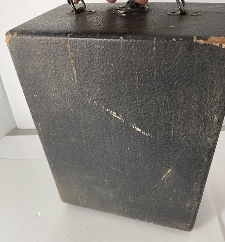 Macchina stenografica stenografica con custodia orig e carta vintage COSÌ COM'È esposizione o riparazione - Foto 8 di 10