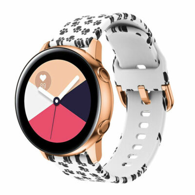 Printed Silicone Wrist Strap Sport band Wristband For Withings Steel HR 40mM