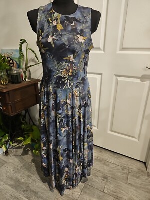 Blackmilk NIGHT BIRDS SWOOP DRESS LIMITED Size M Black Milk RARE | eBay