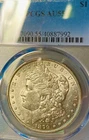1879-O AU55 PCGS Bright Surfaces New Orleans Mint Morgan Silver Dollar