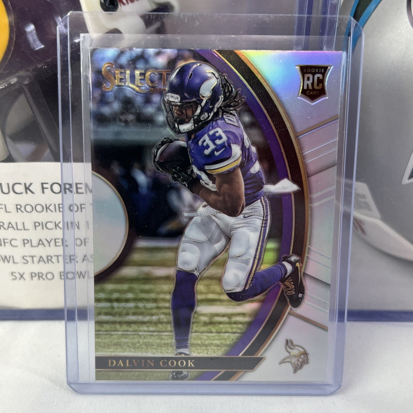 2017 Select Dalvin Cook Silver Prizm Concourse Level Rookie #51 Vikings RC