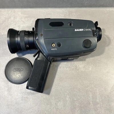 Bauer C104 XL Super 8 Schmalfilmkamera - getestet - Bild 1 von 4