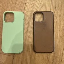 Apple iPhone 13 Pro Max Leather Golden Brown Case with MagSafe