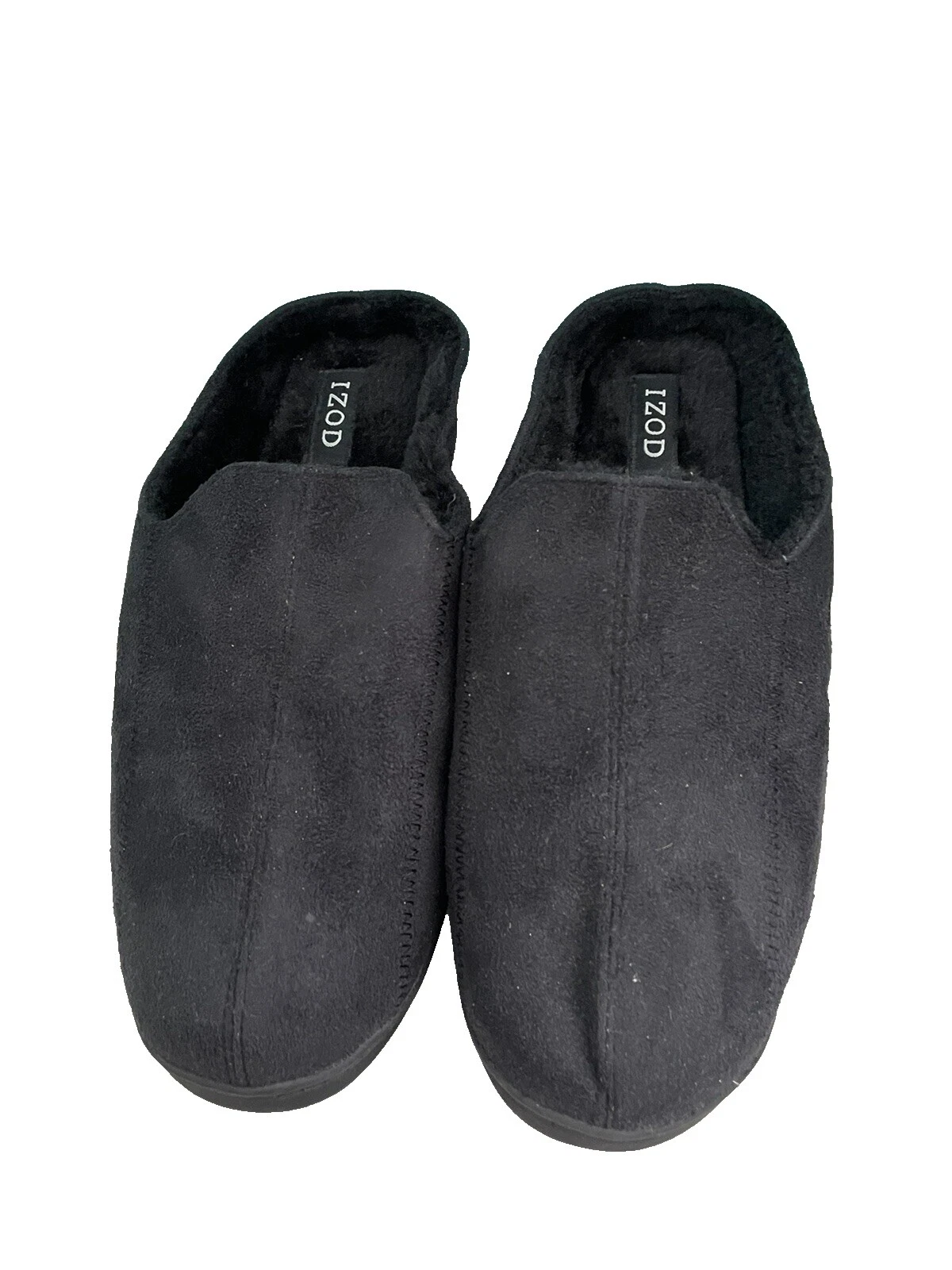 IZOD Solid Synthetic Slippers for Men
