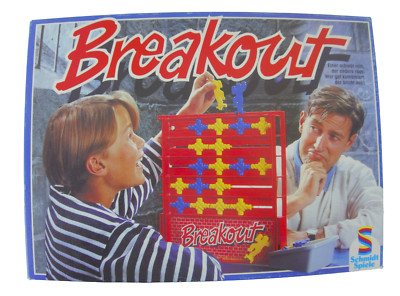 BREAKOUT BRETTSPIEL SCHMIDT SPIELE-EINER SCHIEBT REIN-DER ANDERE RAUS HÄNDLER