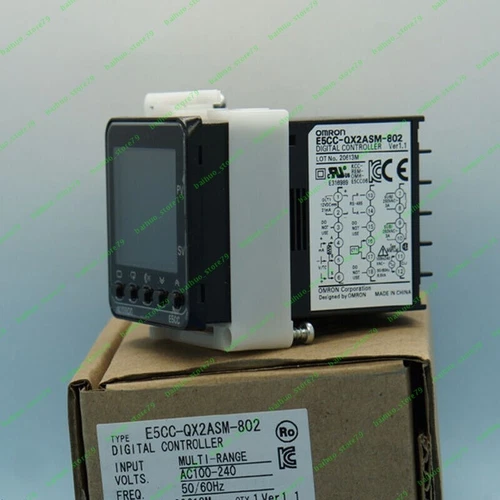 E5CC-QX2ASM-802 OMRON Temperature Controller E5CCQX2ASM802 In Box New