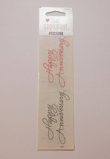 Mrs. Grossman's Stickers Lot 2 Strips Brand New Package RF Happy Anniversary 