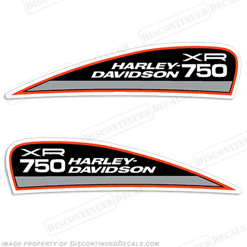 Harley-Davidson XR1200X Fuel Tank Decals – Set Of 2, Official Branded Stickers