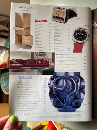 Architectural Digest Magazine November 2006 Special Italian 25th Anniversary - Picture 6 of 7