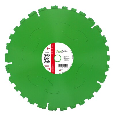 Trennscheibe Root Cutter Hartholz, Baumwurzel, Äste, Hartgummi Profi Universal
