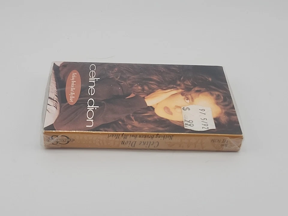 Celine Dion, Nothing Broken But My Heart (Cassette Single Tape) Canada Rare NEW - Image 2 of 4