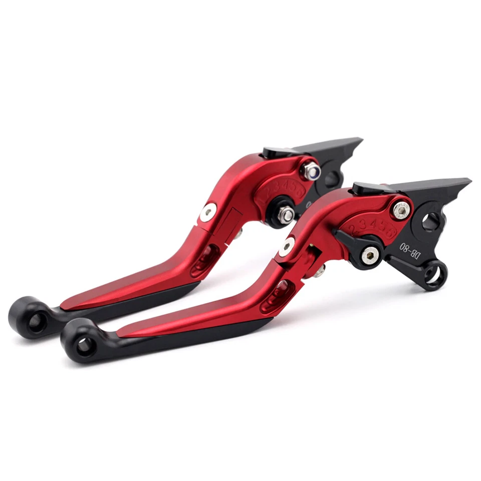 Palancas de embrague de freno extensibles plegables para DUCATI Monster 1000/S 748/996/R/S Foto 4 de 4