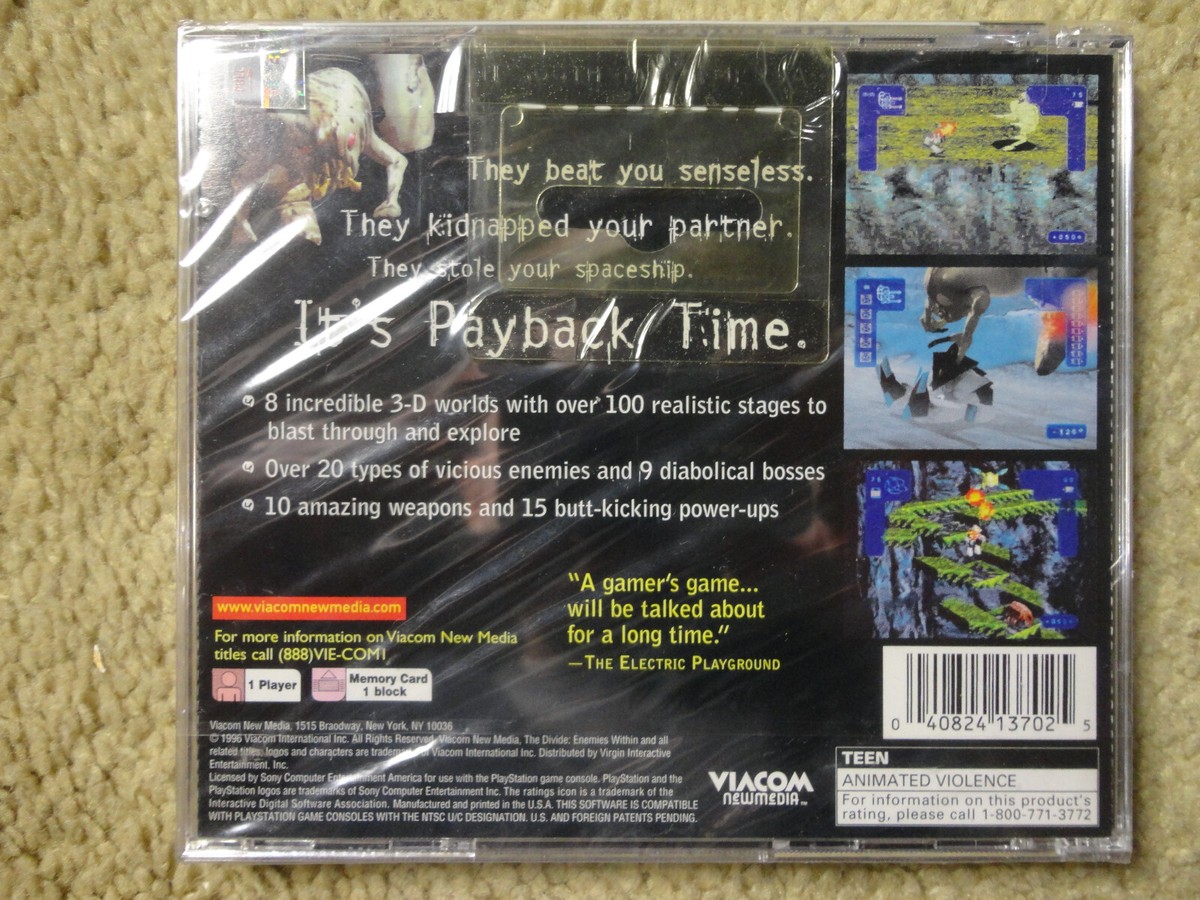 Divide: Enemies Within (Sony PlayStation 1, 1998) for sale