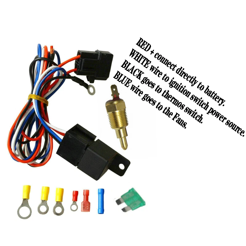 3 Row Radiator+Shroud Fan+Relay Fit 72-76 Ford Elite Gran Torino LTD II Montego Foto 4 de 4