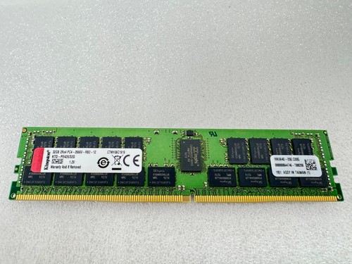 LOT 4x 32gb 128gb Kingston ECC Re RAM Server 2Rx4 PC4-2666V Memory KTH-PL426/32G - Photo 3/9