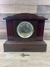 Antique Seth Thomas Chime Mantle Clock W/Key