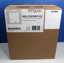 Bogen Nyquist NQ-S1810WT-G2  VoIP Station Wall Baffle Speaker New
