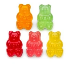 Albanese Natural Flavored Bears Gummy Candy Candies 2 Pounds Free Shipping
