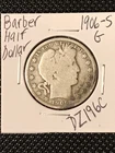 1906-S Barber Half Dollar  G