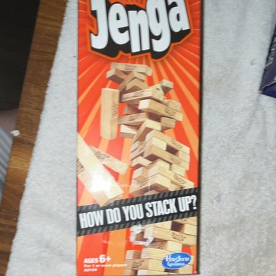 Hasbro Jenga Classic Skill & Action Game A2120E180 Ages 6+ Complete