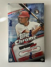 2025 Topps Chrome Update Series Baseball Factory Sealed Hobby Box