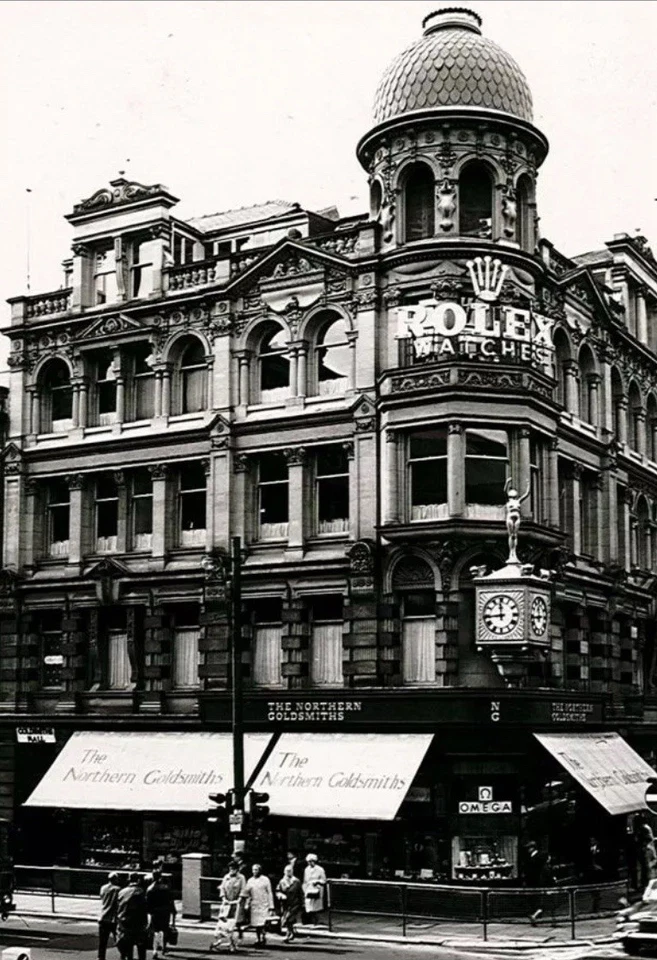 Rolex Unicorn ‘Northern Goldsmiths’ Silver ‘1927’ Gents Vintage Octagonal Watch - Image 2 of 4