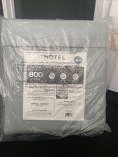 Hotel Signature 800 Thread Count Cotton 6-Piece Sheet Set Queen Blue