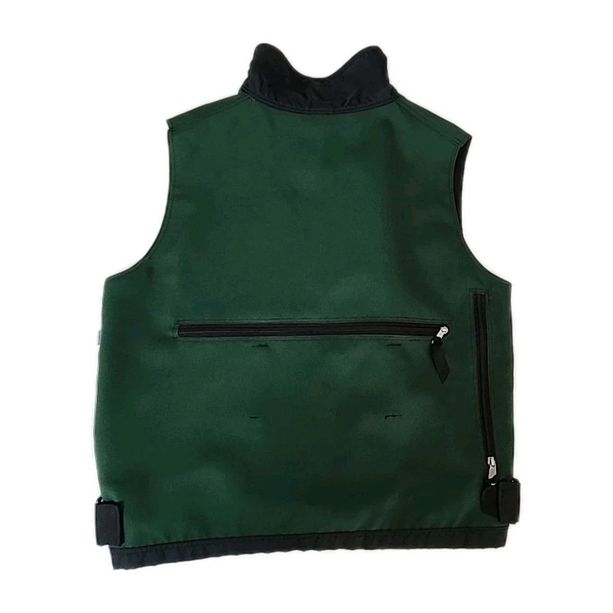 OutaWare Outdoor Clothing Co. Men's Outerwear Medium Dark Green Vest Rare! Read* - Image 2 of 4
