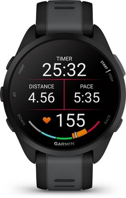 Garmin Forerunner 165 Black/Slate Gray (010-02863-20) * for sale