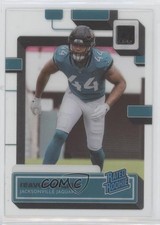 2022 Panini Clearly Donruss Rated Rookie Travon Walker #75 10vb