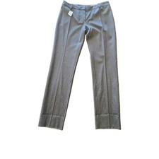 YSL Yves Saint Laurent Stefano Pilati Gray Virgin Wool Trousers FR 44 US 12 NWT