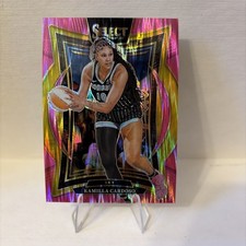 2024 Panini Select Kamilla Cardoso Chicago Sky #6 Pink Parallel Card