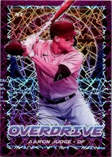 2021 Chronicles Aaron Judge Overdrive Purple Velocity #18 NY Yankees
