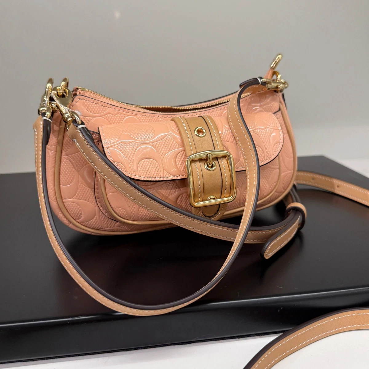 Coach ピンク ショルダーバッグ バッグ & ハンドバッグ 女性用 | eBay