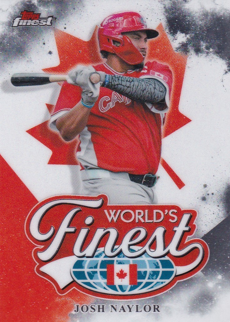 JOSH NAYLOR FINEST WORLD'S FINEST INSERT MARINERS CANADA #WF-35 2026 26 TOPPS