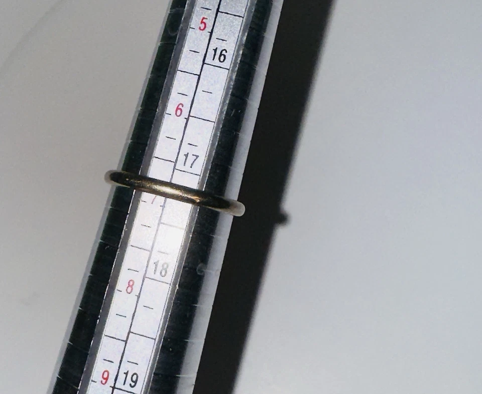 Banda de oro de 14 quilates Frederick Goldman Foto 3 de 4